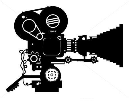 stock-vector-retro-film-cinema-camera-vector-illustration-75092707