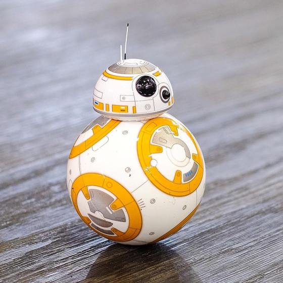 BB-8 toy. Photo by Kārlis Dambrāns