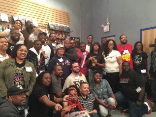 Podcasters at the Blackfinity Gauntlet Black Podcasters meet-up in Philadelphia, PA, 2016