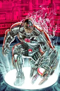 Cover to Secret Origins #5 (August 2014). Art by Lee Bermejo.