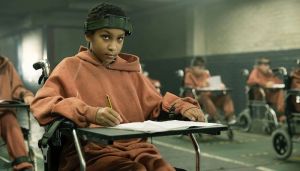 Sennia Nanua as "Melanie" in The Girl With All the Gifts