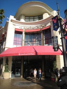 American Girl Doll store in Los Angeles